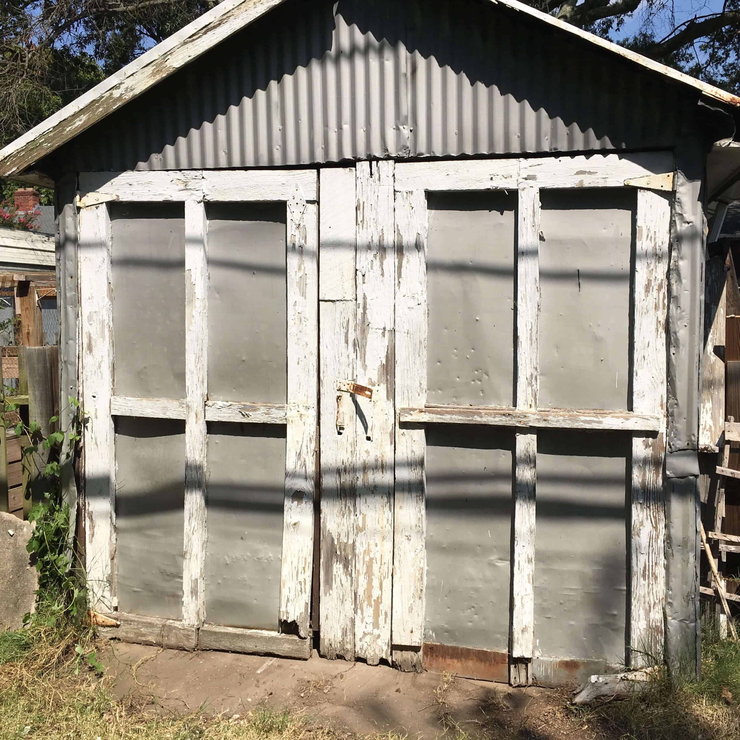 Garage Conversion The Scary Doors Lazy Guy DIY