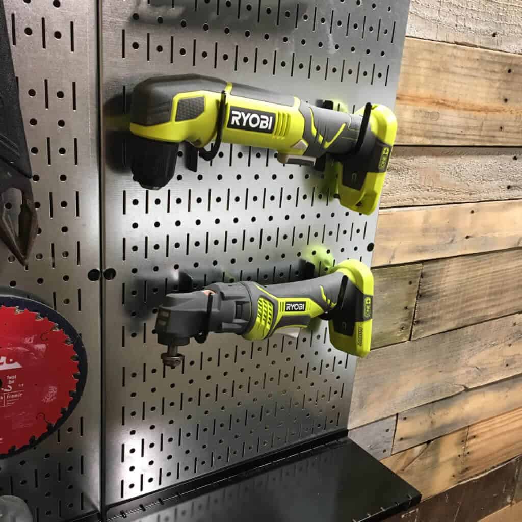 The Upgrade Wall Control Pegboards Lazy Guy DIY