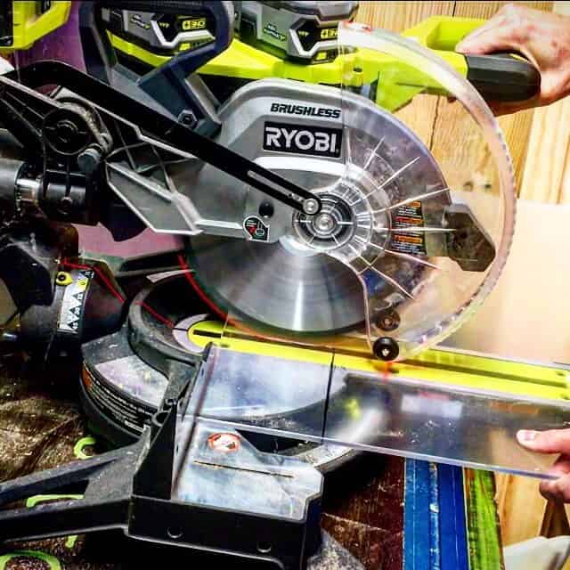 Ryobi 36v 2024 miter saw