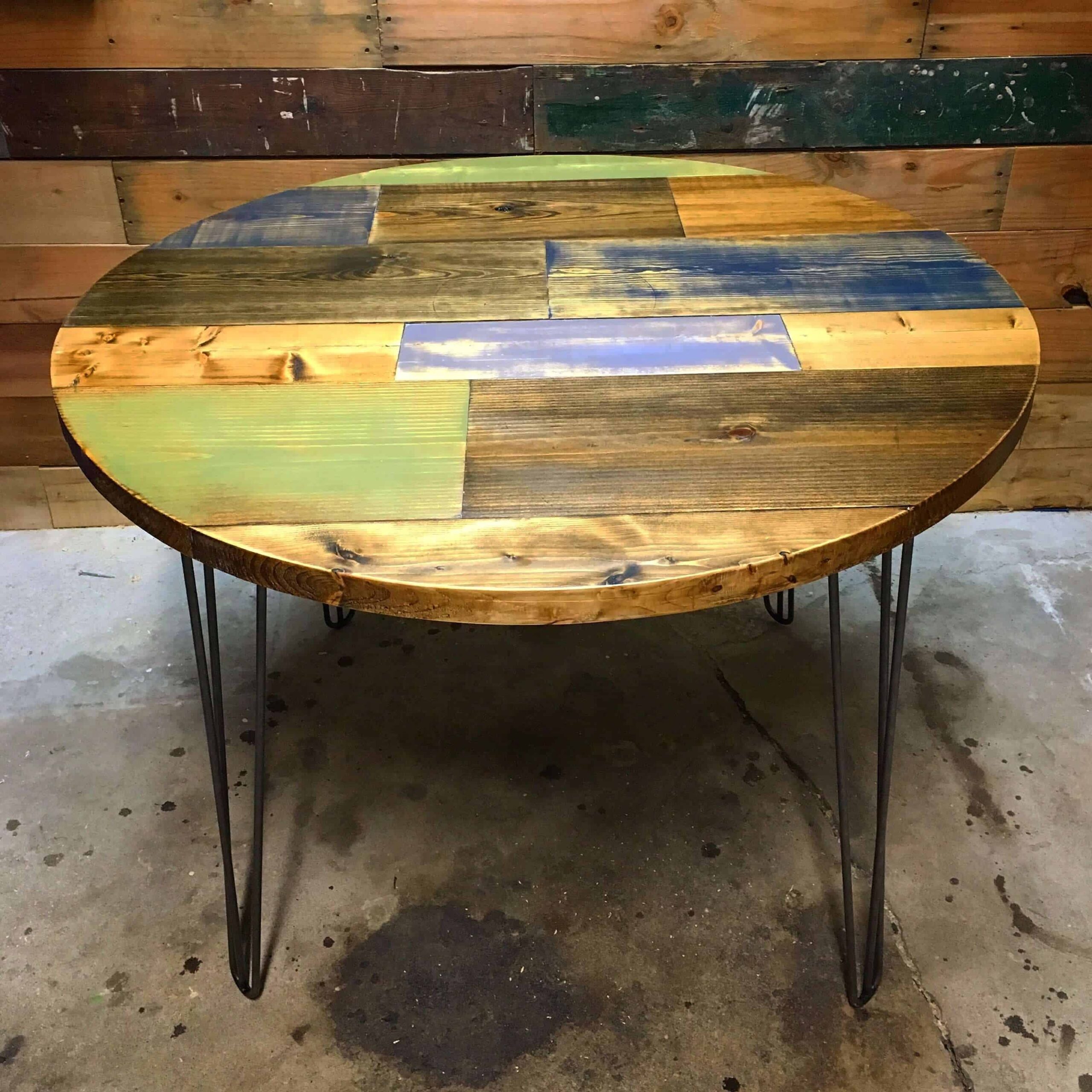 Round Top Timothy Table Tutorial Lazy Guy Diy