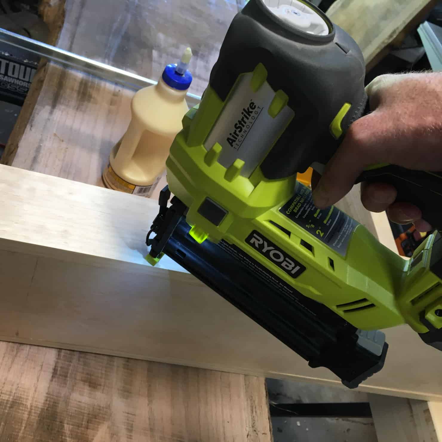 Nailed It Pneumatic Nailer Guide Lazy Guy DIY