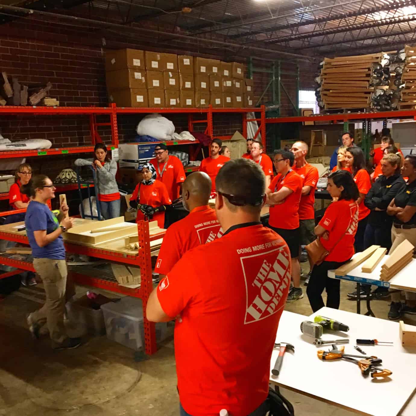 Home Depot Headquarters & ProSpective Event Lazy Guy DIY