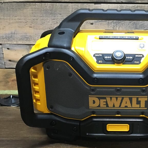 Pro Spective Review DeWALT Bluetooth Speaker Charger Lazy Guy DIY