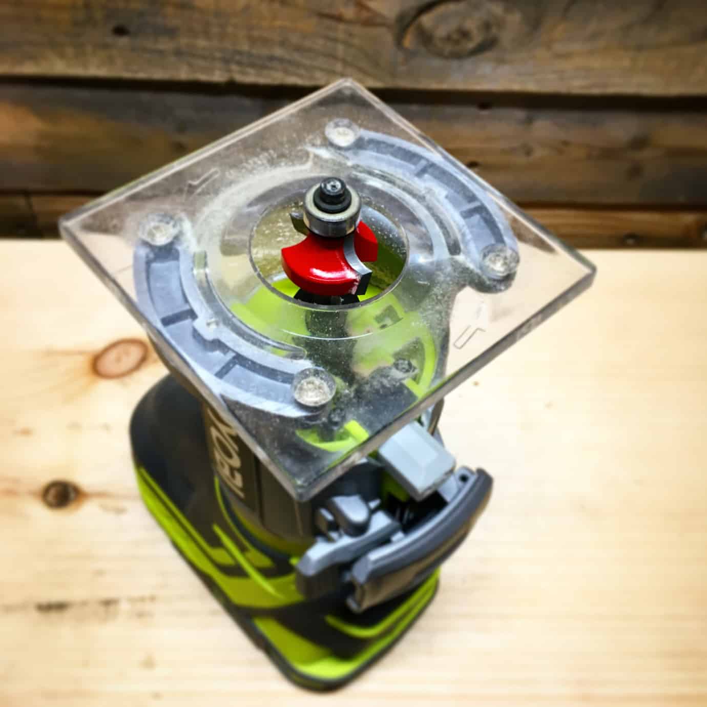 ProSpective Review Ryobi One+ 18v Cordless Router Lazy Guy DIY