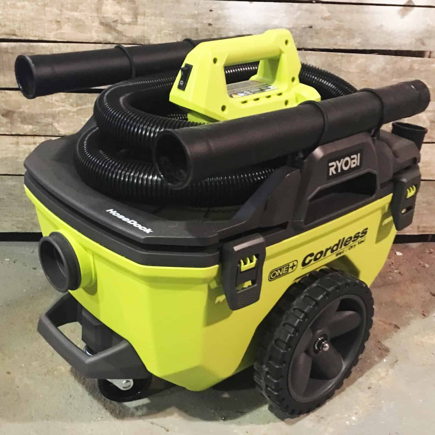 Ryobi One V Wet Dry Vac And Stick Vacuum Review Lazy Guy Diy