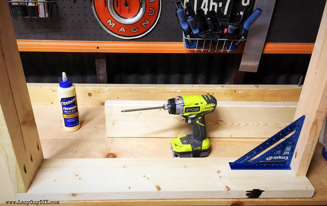 Custom Workbench With Bench Clamps And Bench Dogs - Lazy Guy DIY