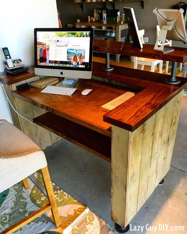 Flow Cycle Studio Reception Desk Lazy Guy Diy