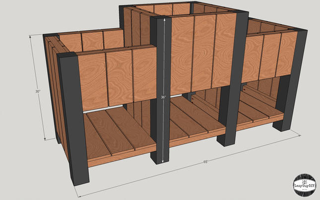 Tiered Raised Veggie Garden Planter