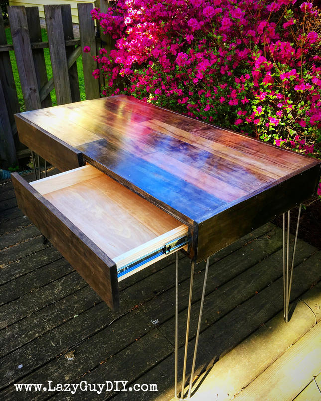 Hunter Patchwork Plank Desk