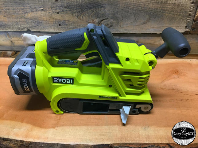 ryobi belt sander 18v