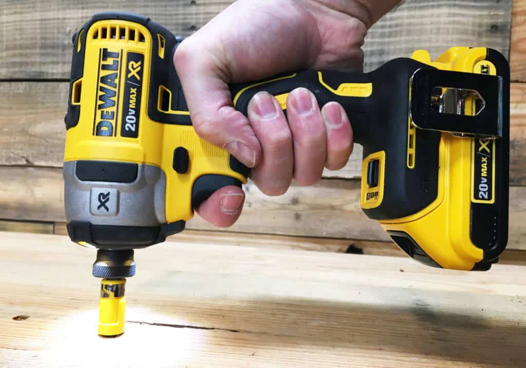 DeWALT 20v MAX XR Drill Driver Kit Lazy Guy DIY