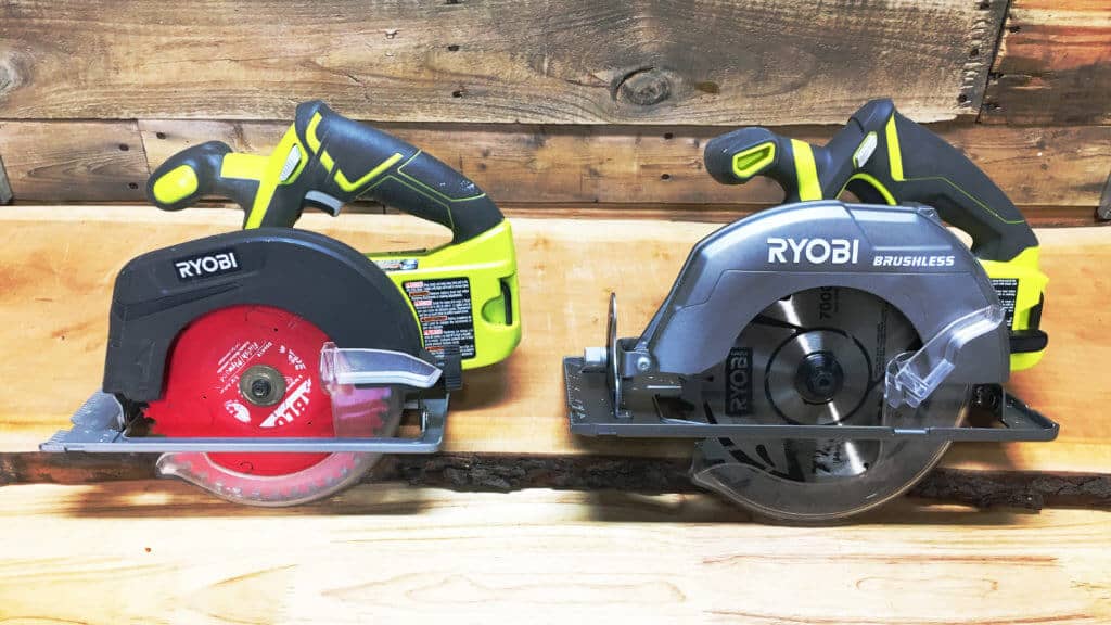 Ryobi brushless saw hot sale