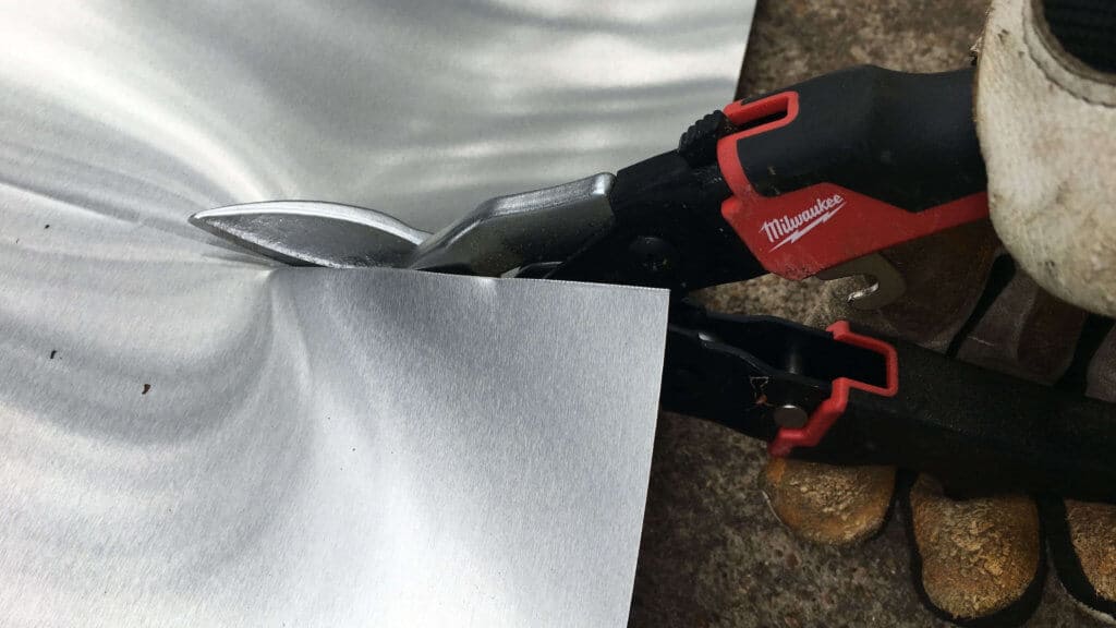 Cutting Flashing For Roof Repair