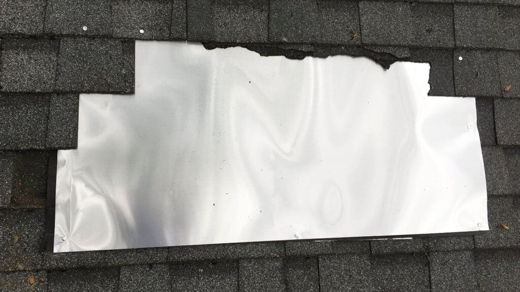 Temporary Roofing Patch