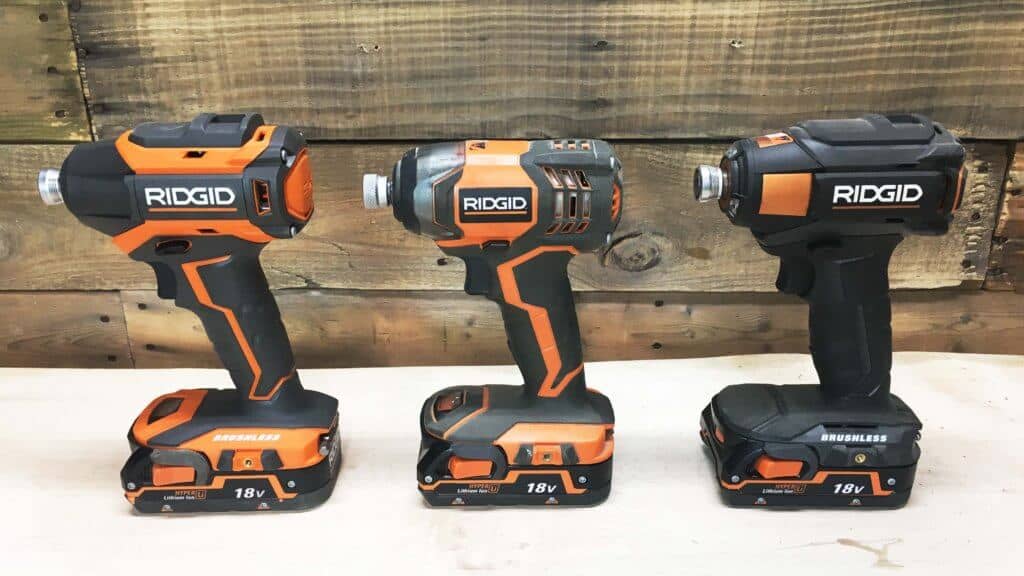 Ridgid best sale impact driver