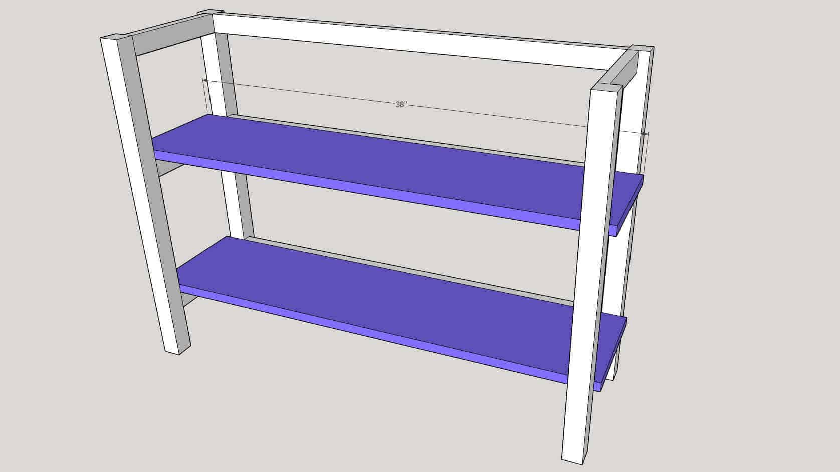 DIY Live Edge Rustic Bookcase Lazy Guy DIY