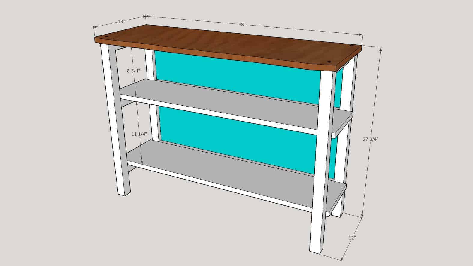 DIY Live Edge Rustic Bookcase Lazy Guy DIY