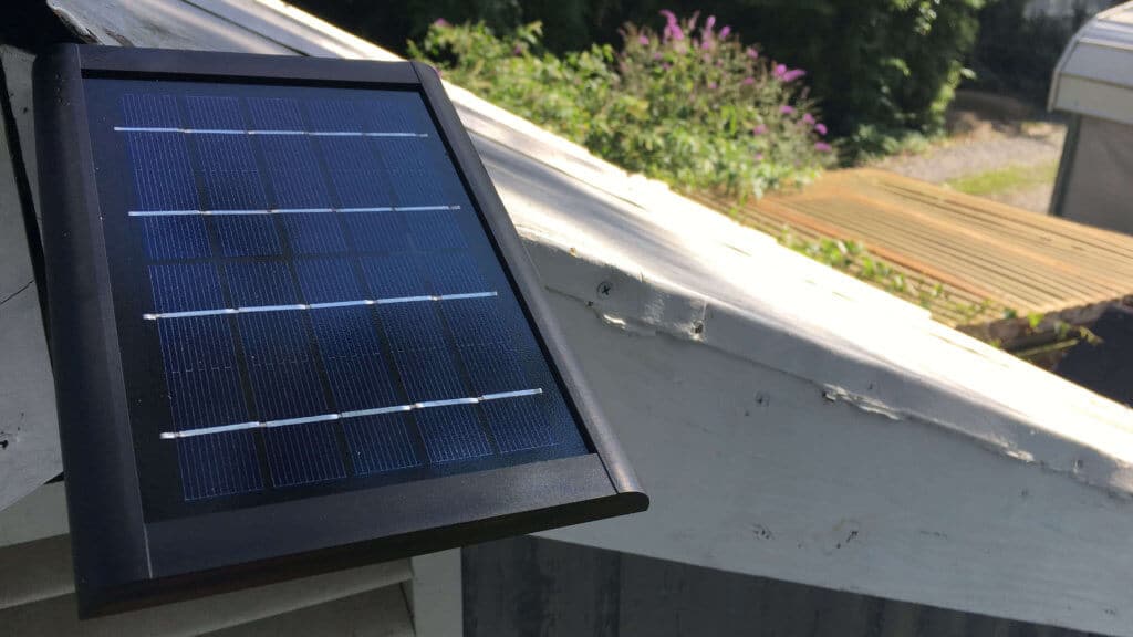 Installing ring hot sale solar panel