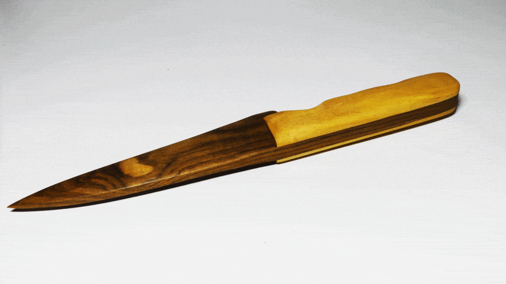 Maple Wood Cake Knife