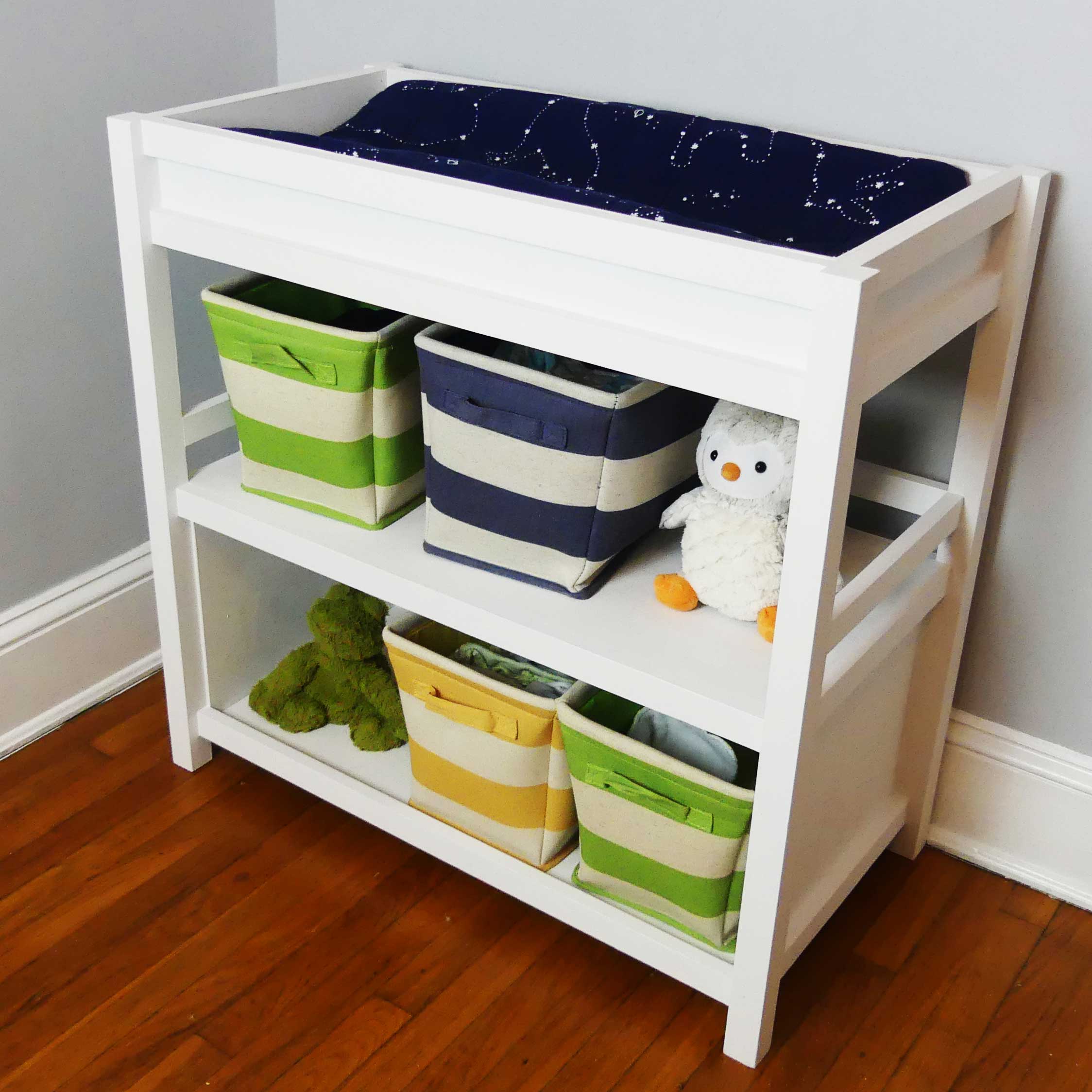 Diy baby crib 2025 and changing table