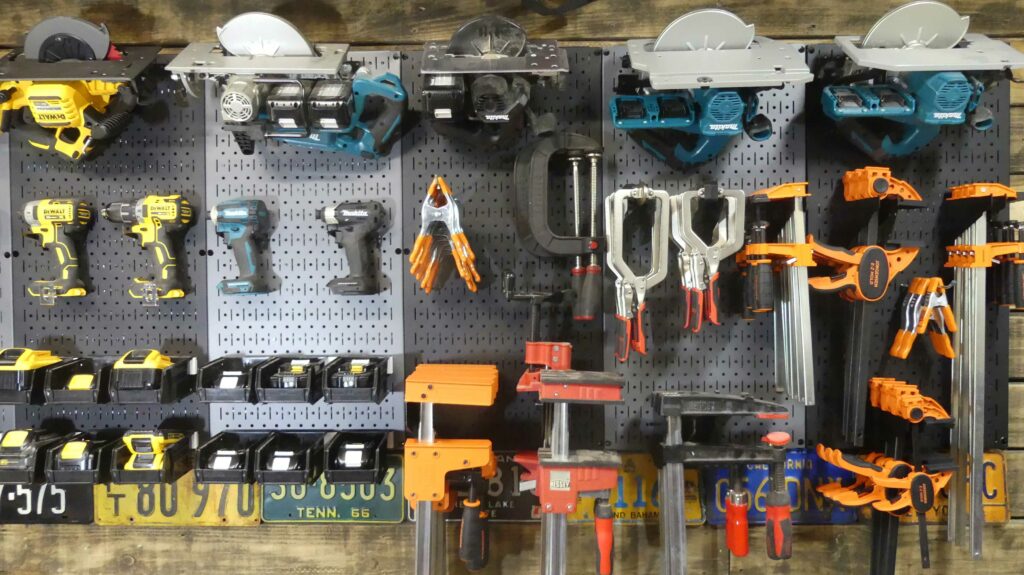 Wall deals control pegboard