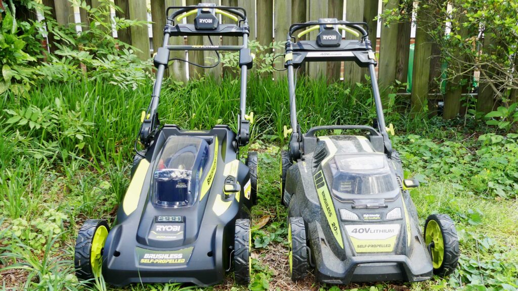 Ryobi 40v lawn discount mower