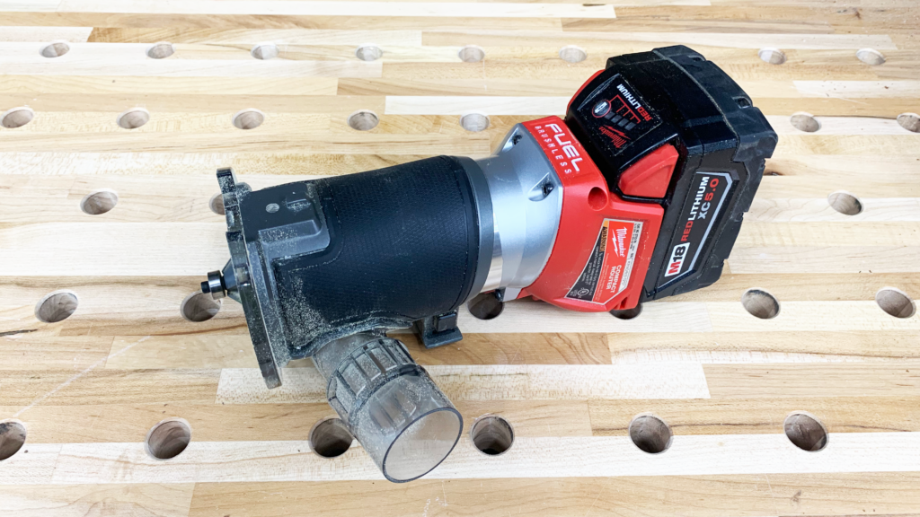 Milwaukee M18 Fuel Compact Router - Lazy Guy DIY