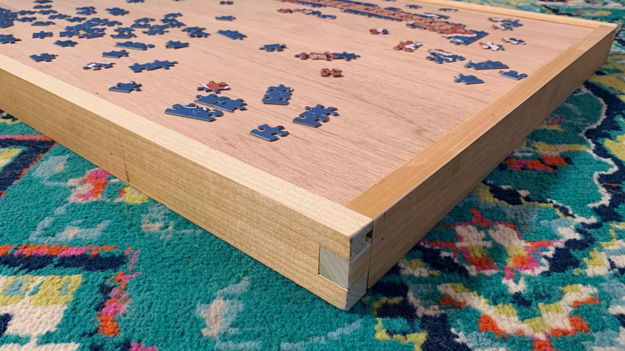 How To Make A Puzzle Tray With Storage Lazy Guy DIY