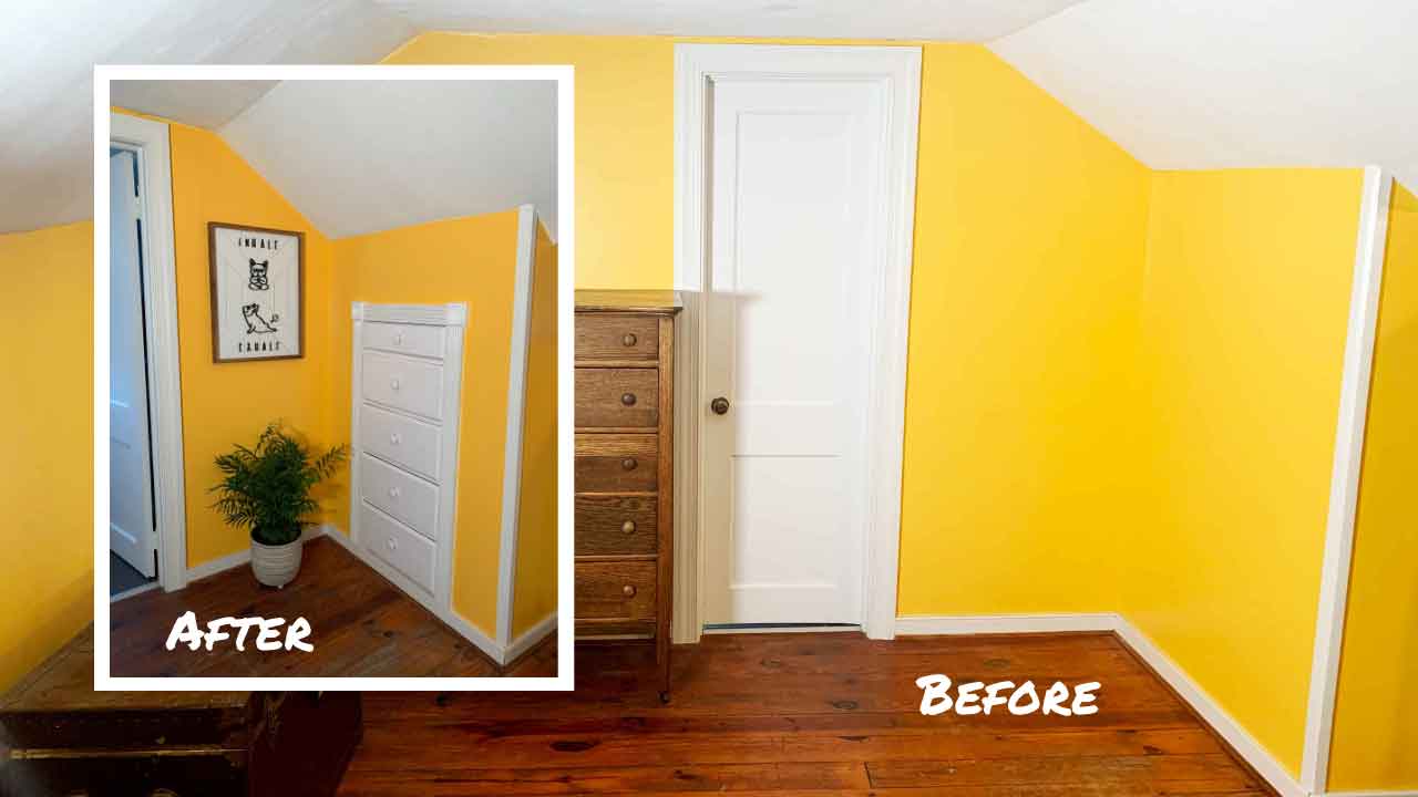 How to Install Knee-Wall Storage - This Old House