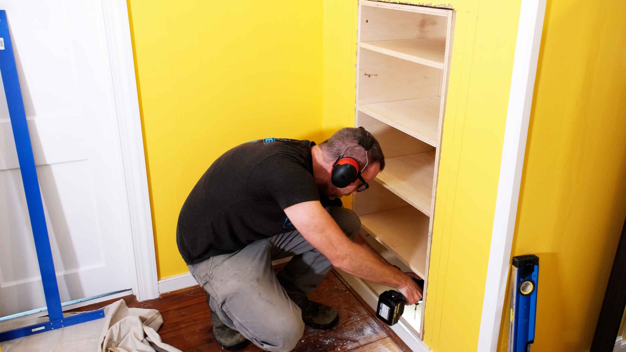 How To Install An InWall Built In Dresser Lazy Guy DIY