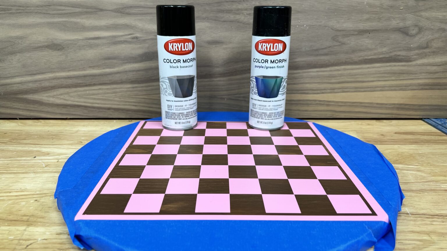 DIY Color Changing Game Board Lazy Guy DIY