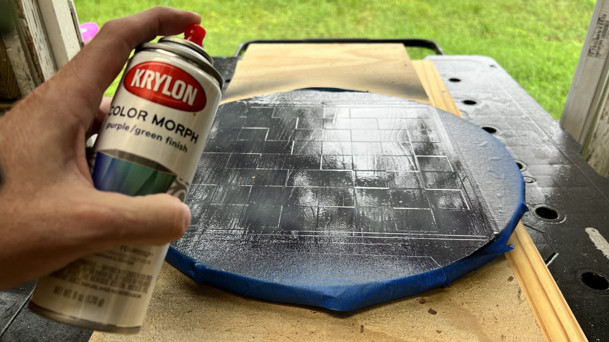 DIY Color Changing Game Board Lazy Guy DIY